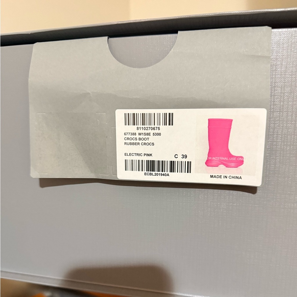 Balenciaga Vibrant Pink Winter Boots
